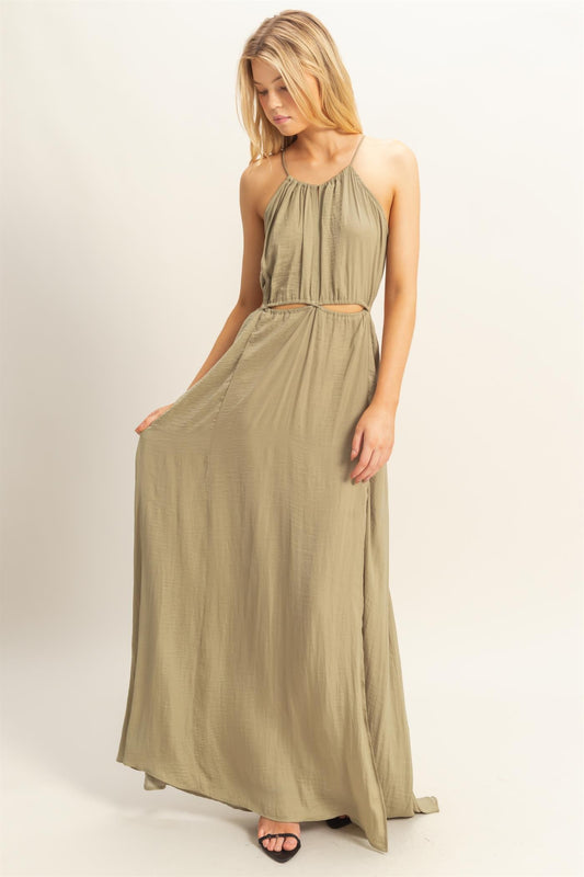 Talia Cut Out Maxi Dress