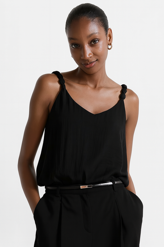 Luna Knotted Strap Cami