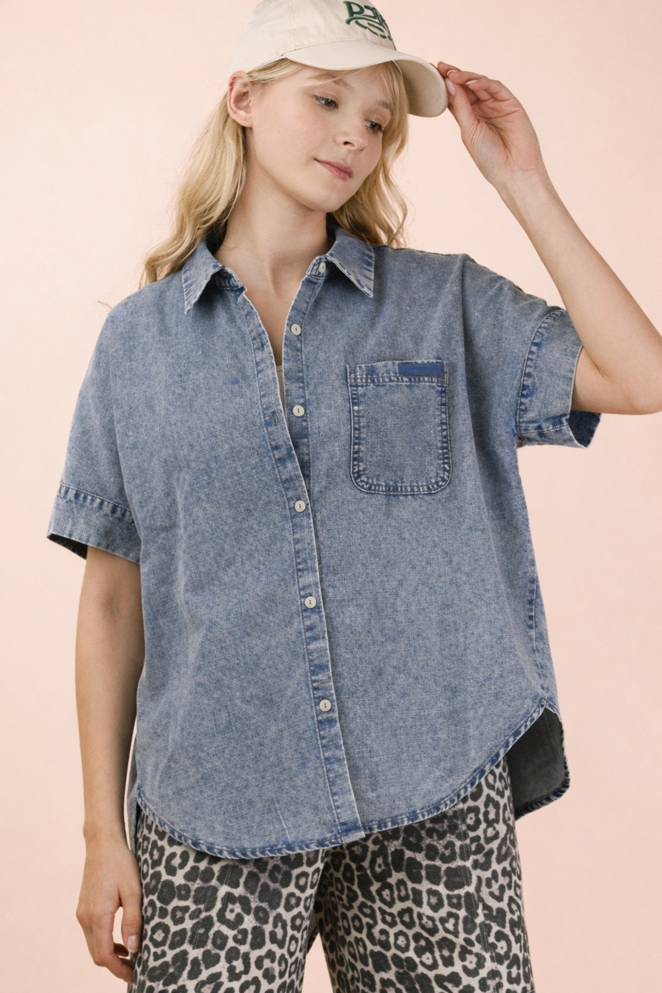 Relaxed Denim Shirt