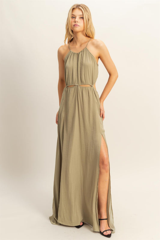 Talia Cut Out Maxi Dress