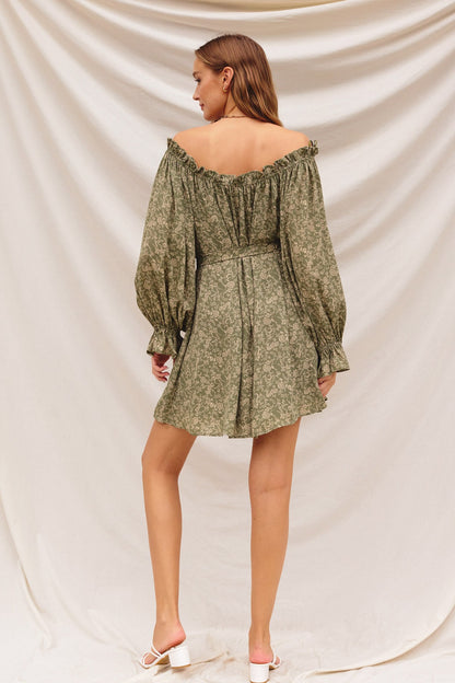 Sage Bloom Dress