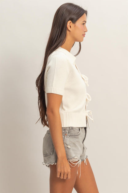Audrey Tie Cardigan