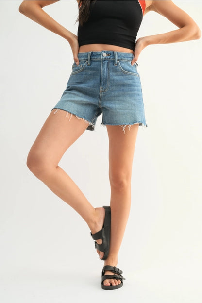 Canyon Cut Off Frayed Shorts
