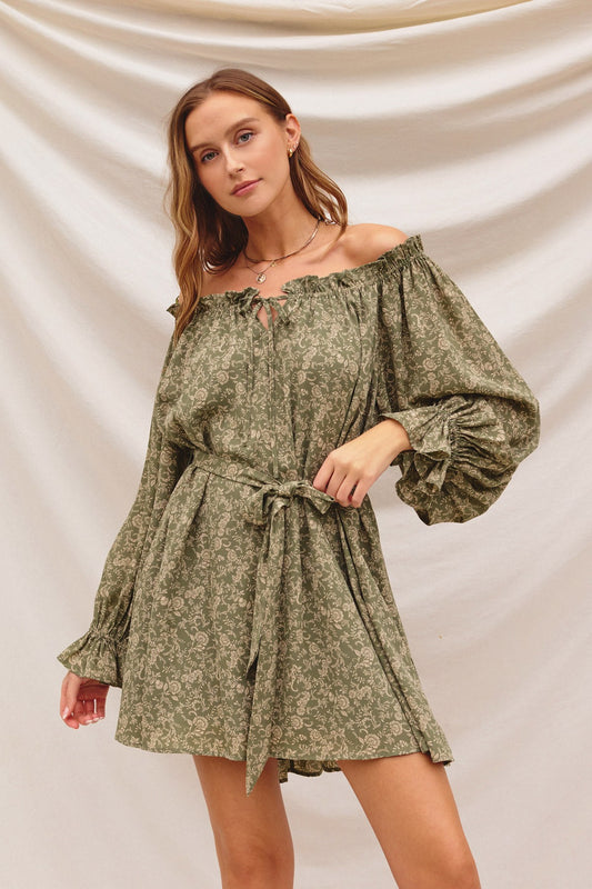 Sage Bloom Dress