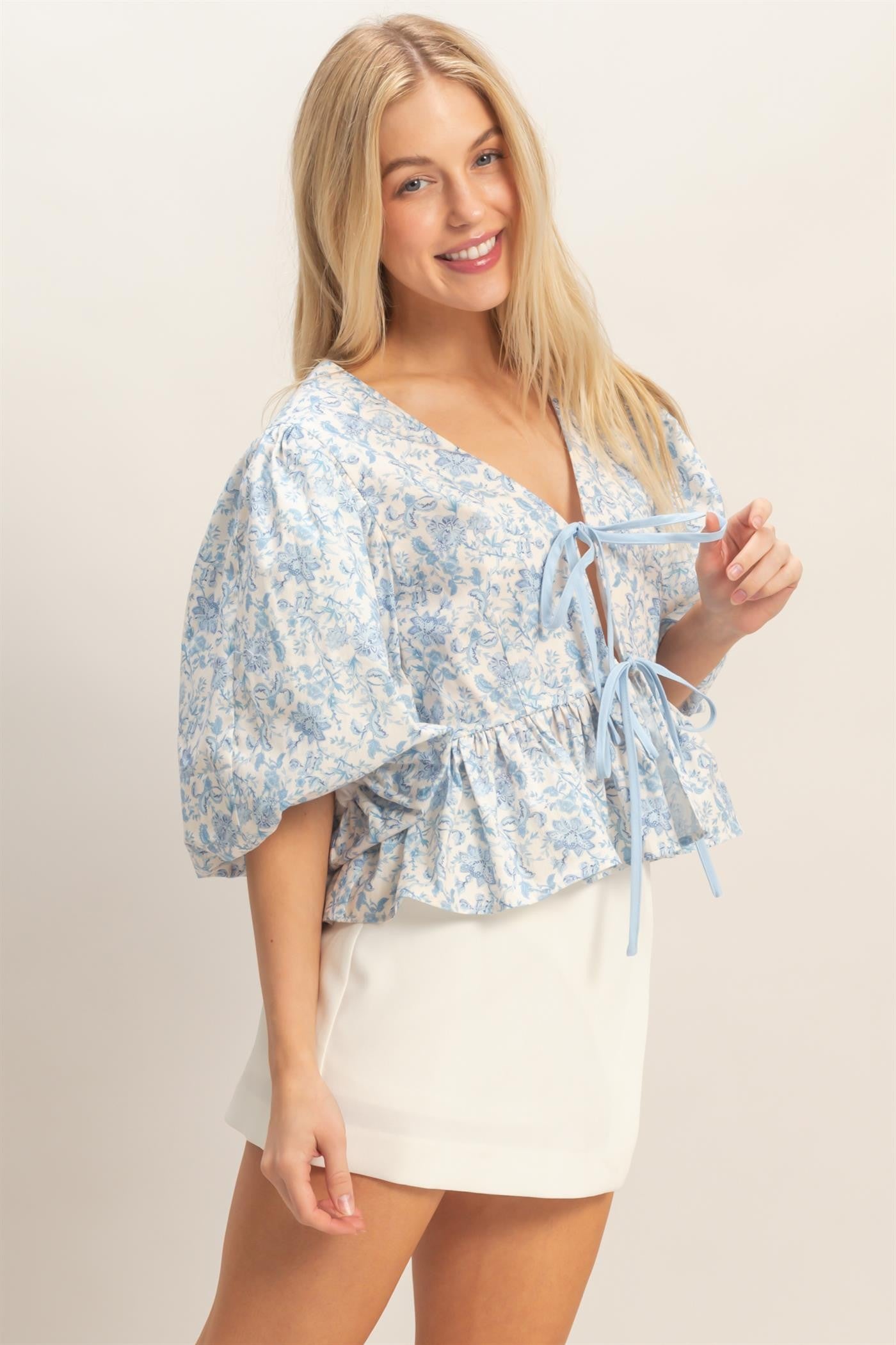 Adeline Puff Sleeve Top