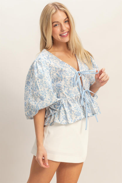 Adeline Puff Sleeve Top