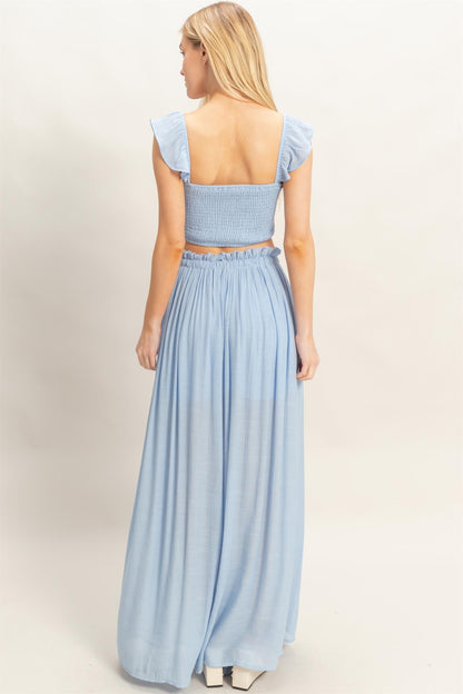 Santorini Breeze Skirt Set