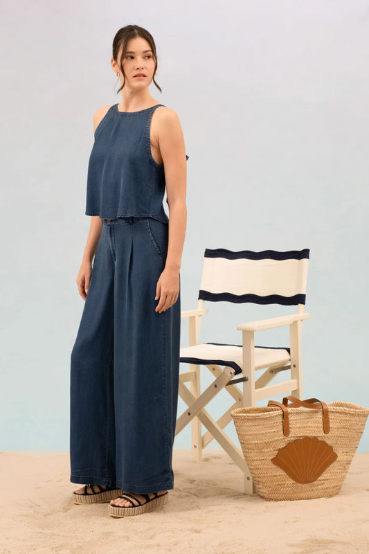Marina Chambray Pants