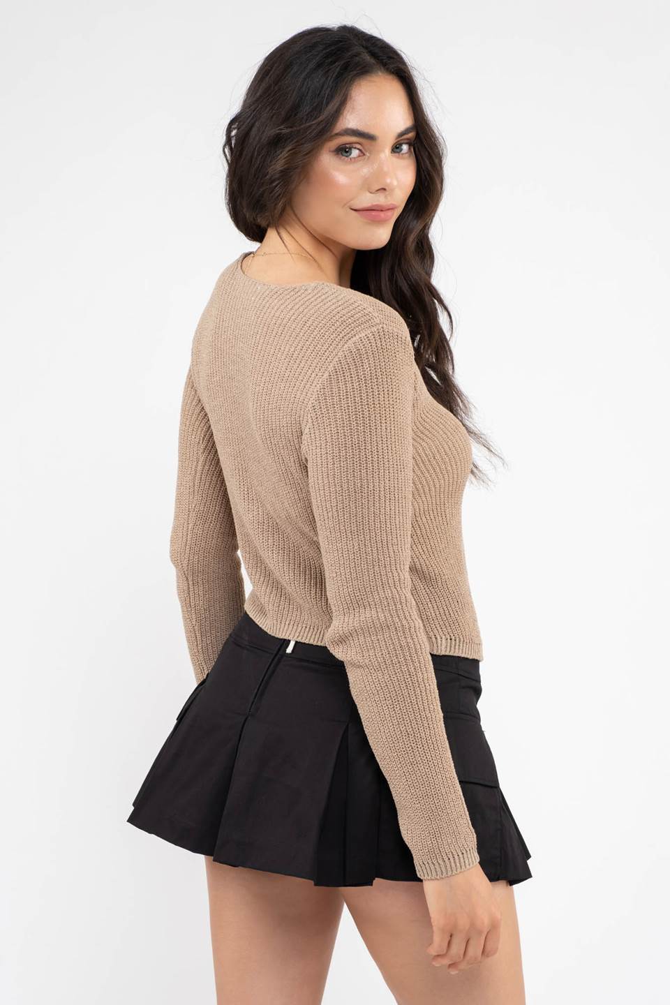 Dayna Double Button Knit Cardigan
