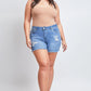 Claire High Rise Fray Shorts