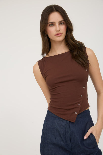 Lola Grommet Top