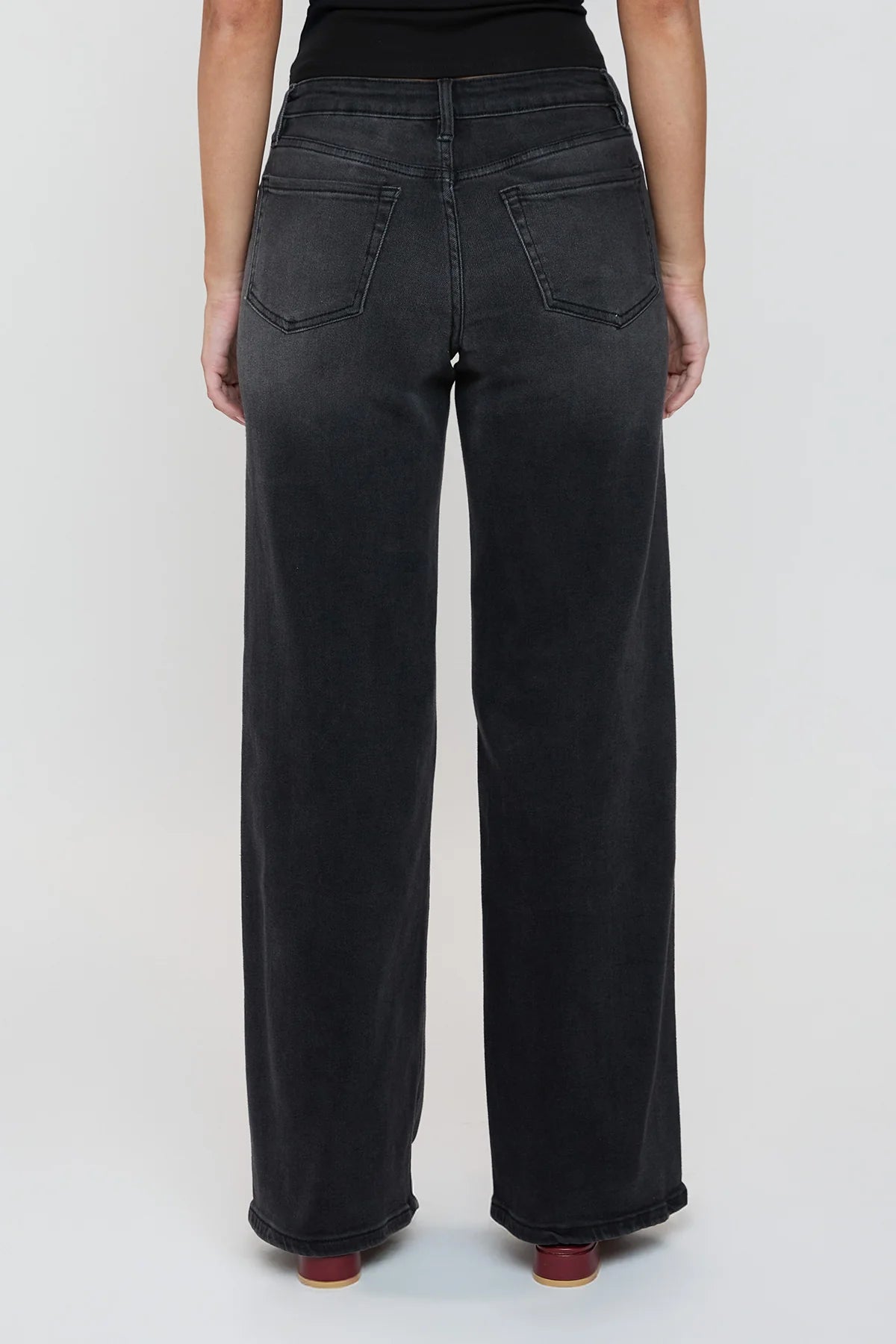 Olivia High Rise Wide Leg Jeans