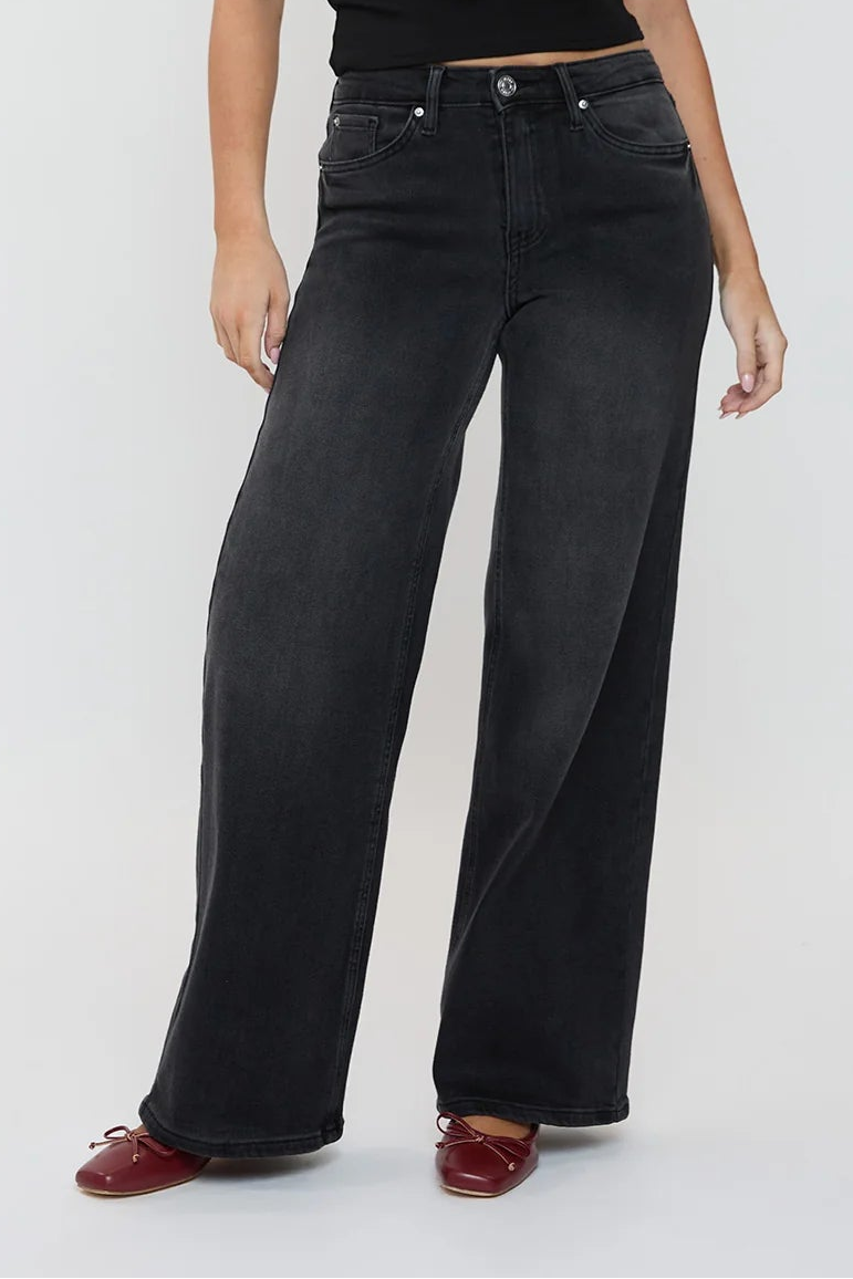 Olivia High Rise Wide Leg Jeans