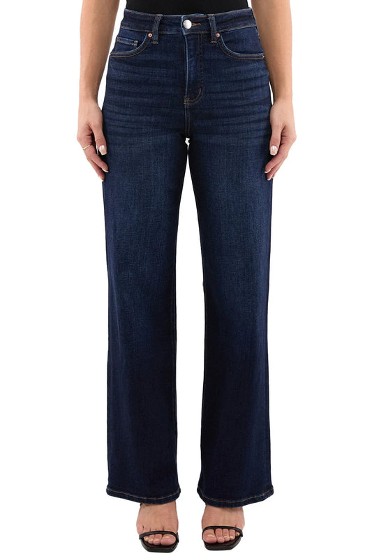 Stella Dark Wide-Leg Jeans