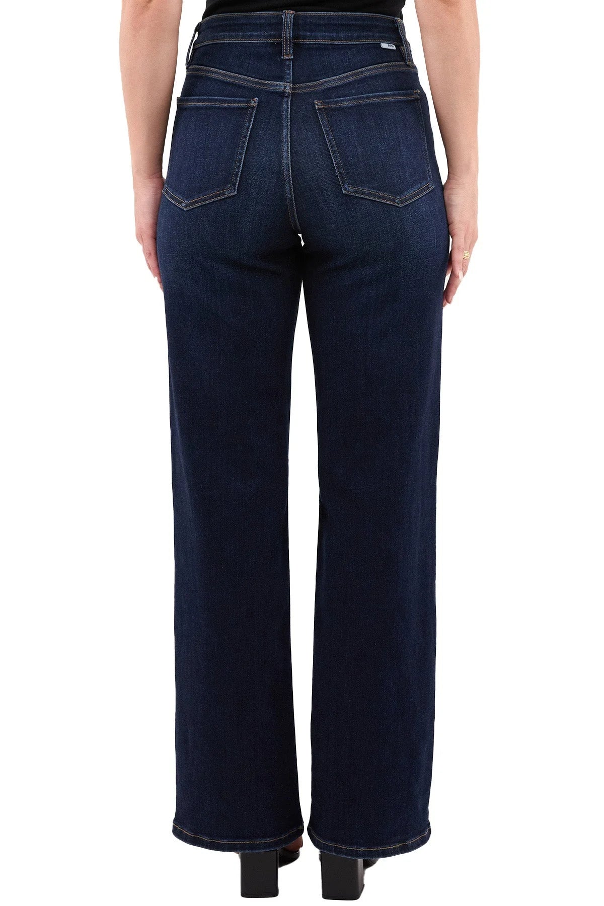 Stella Dark Wide-Leg Jeans