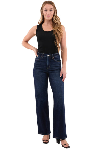 Stella Dark Wide-Leg Jeans