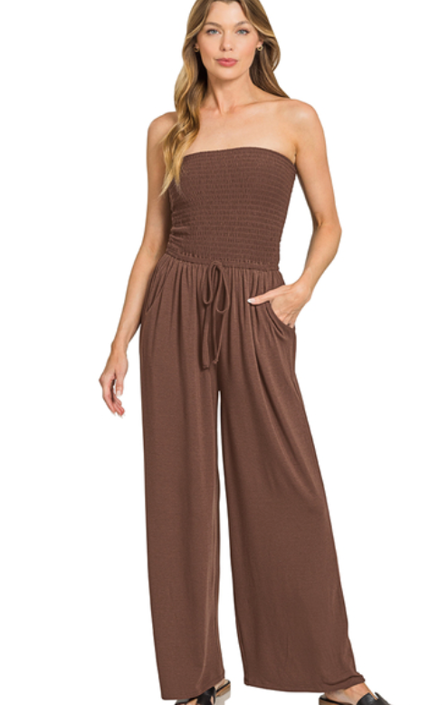 Delaney Strapless Jumpsuit