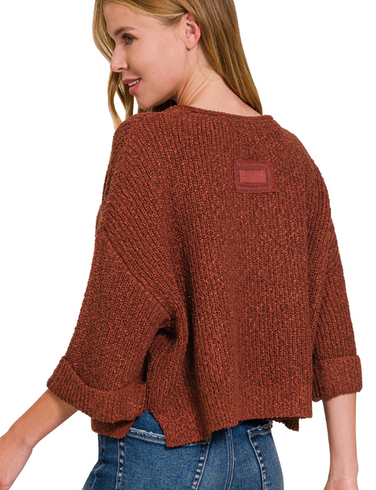 Autumn Ember Knit Top