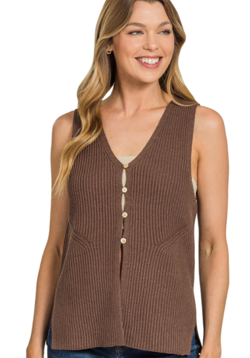 Chestnut Lane Knit Vest