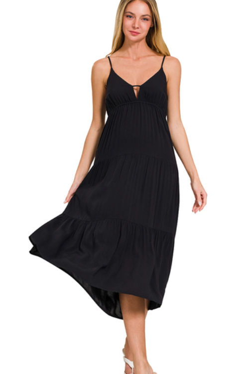 Savanna Tiered Midi Dress