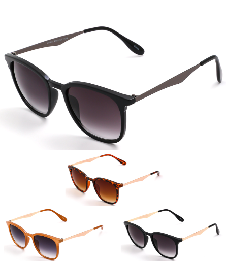 Talia Acetate Square Sunglasses