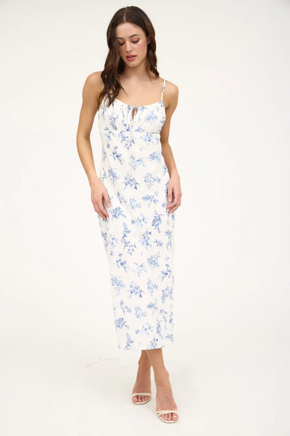 Daphne Floral Midi Dress