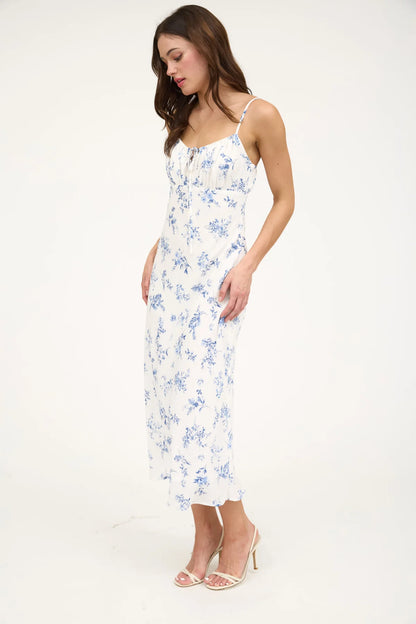 Daphne Floral Midi Dress
