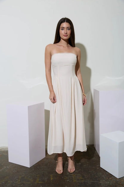 Ivory Grace Maxi Dress