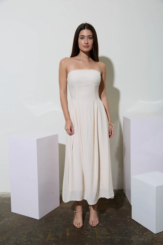 Ivory Grace Maxi Dress