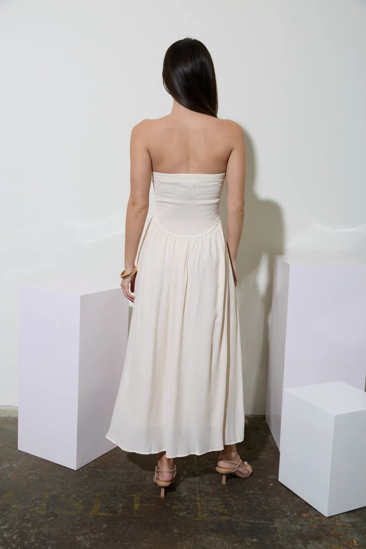 Ivory Grace Maxi Dress