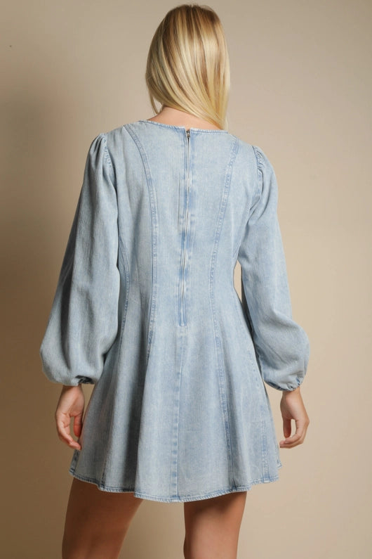 Daisy Denim Dress