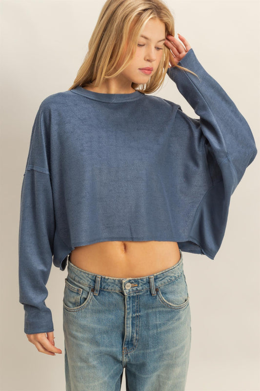 Cove Cropped Long Sleeve