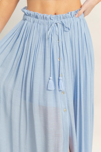 Santorini Breeze Skirt Set