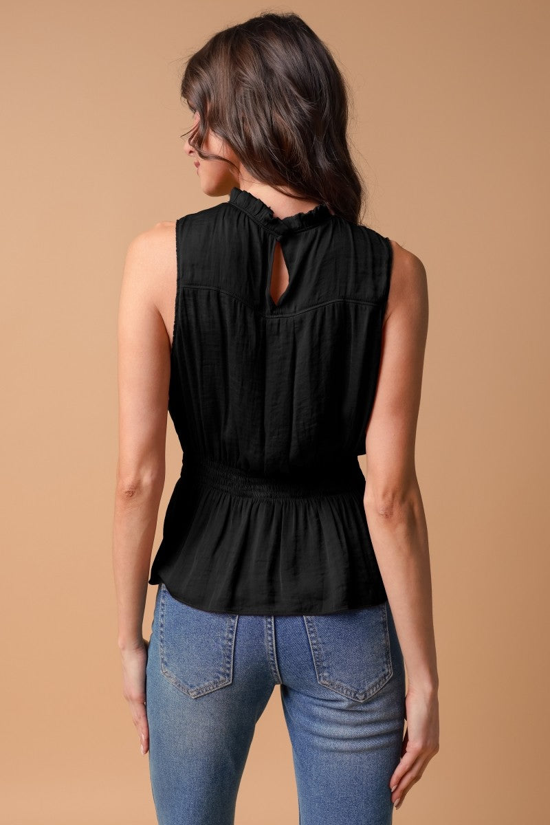 Aria Smocked Peplum Top