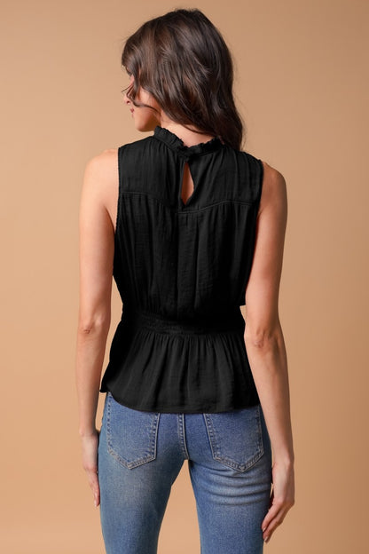 Aria Smocked Peplum Top