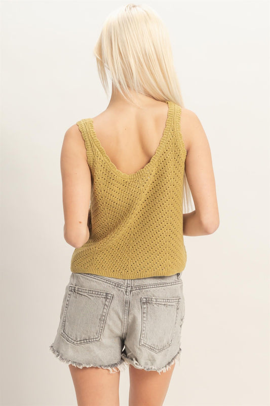 Olive Grove Knit Tank
