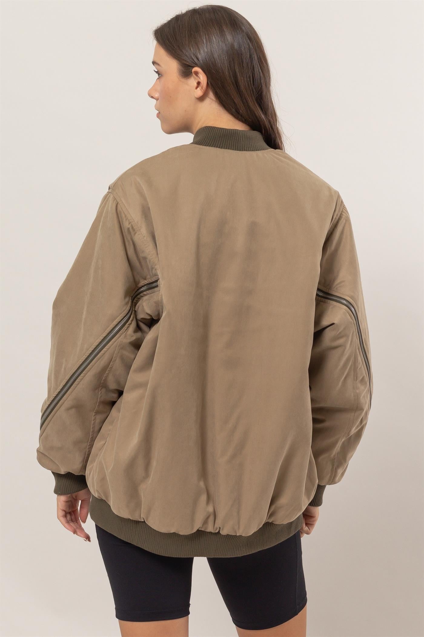 Atlas Zip Bomber Jacket