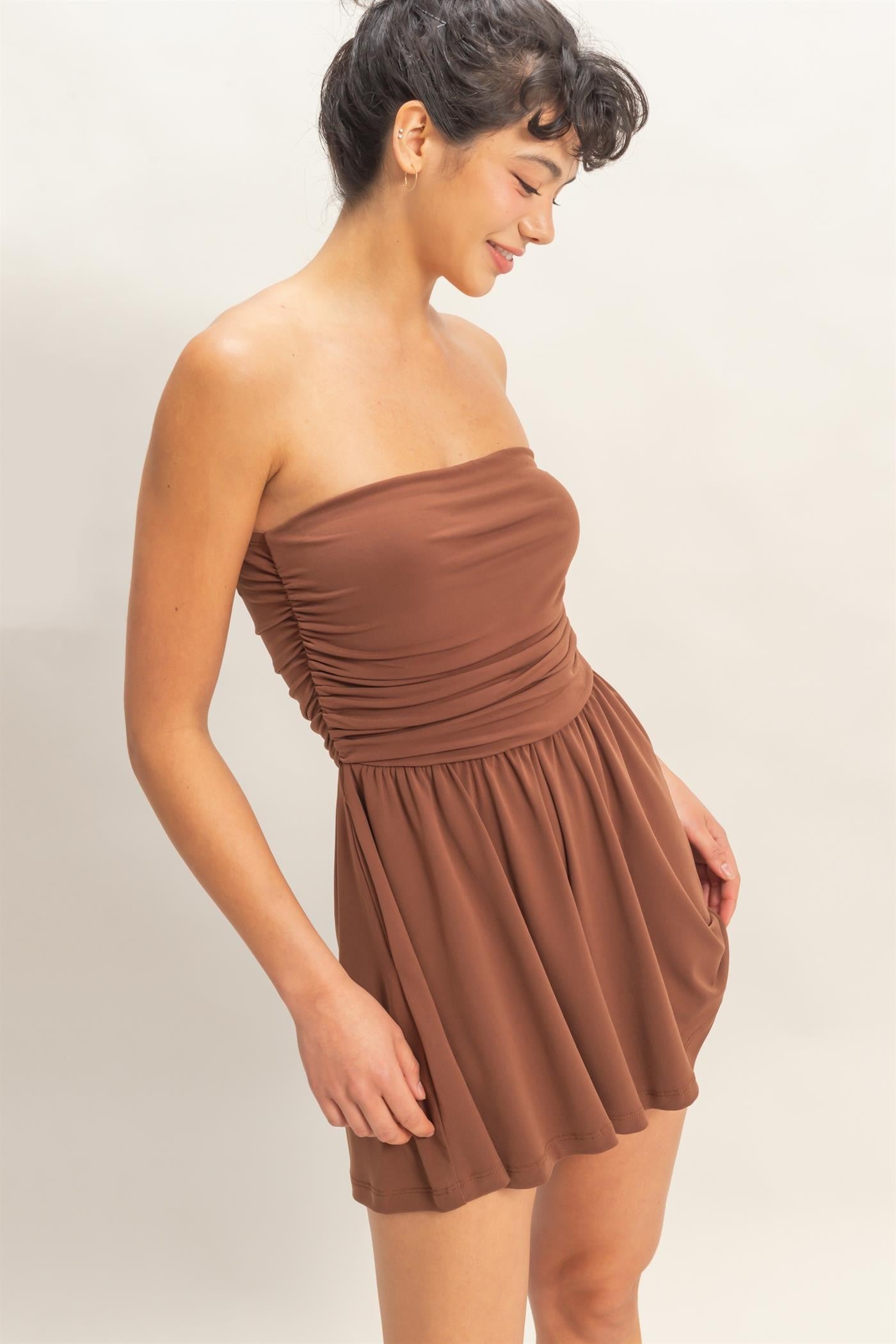 Mocha Muse Romper