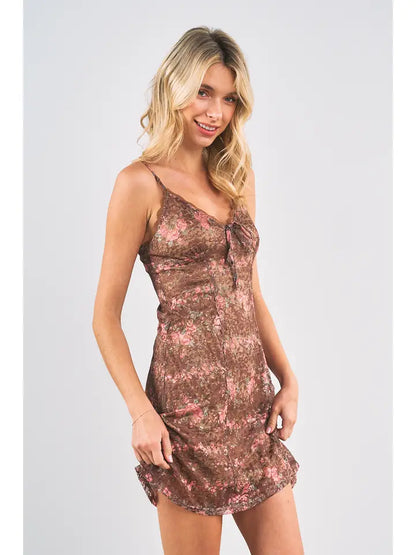 Rosalia Floral Mini Dress