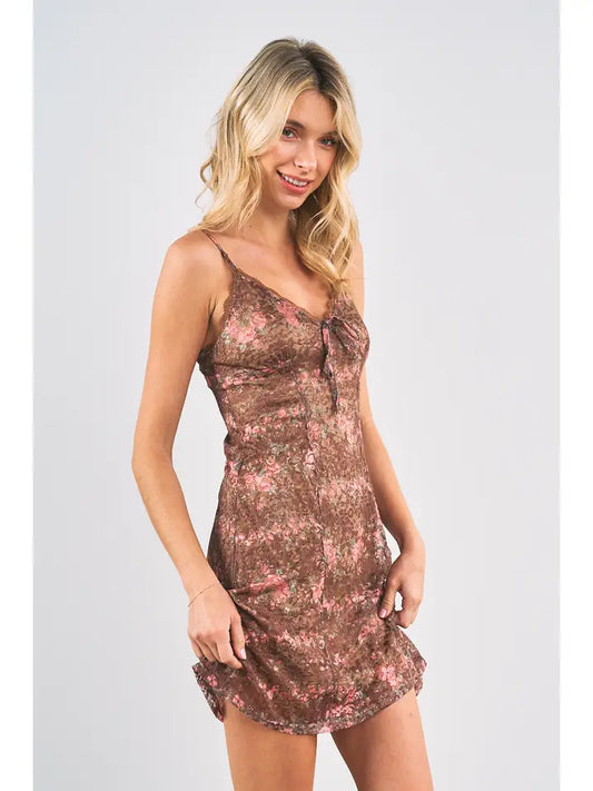 Rosalia Floral Mini Dress