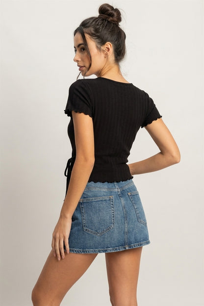 Valentina Wrap Top