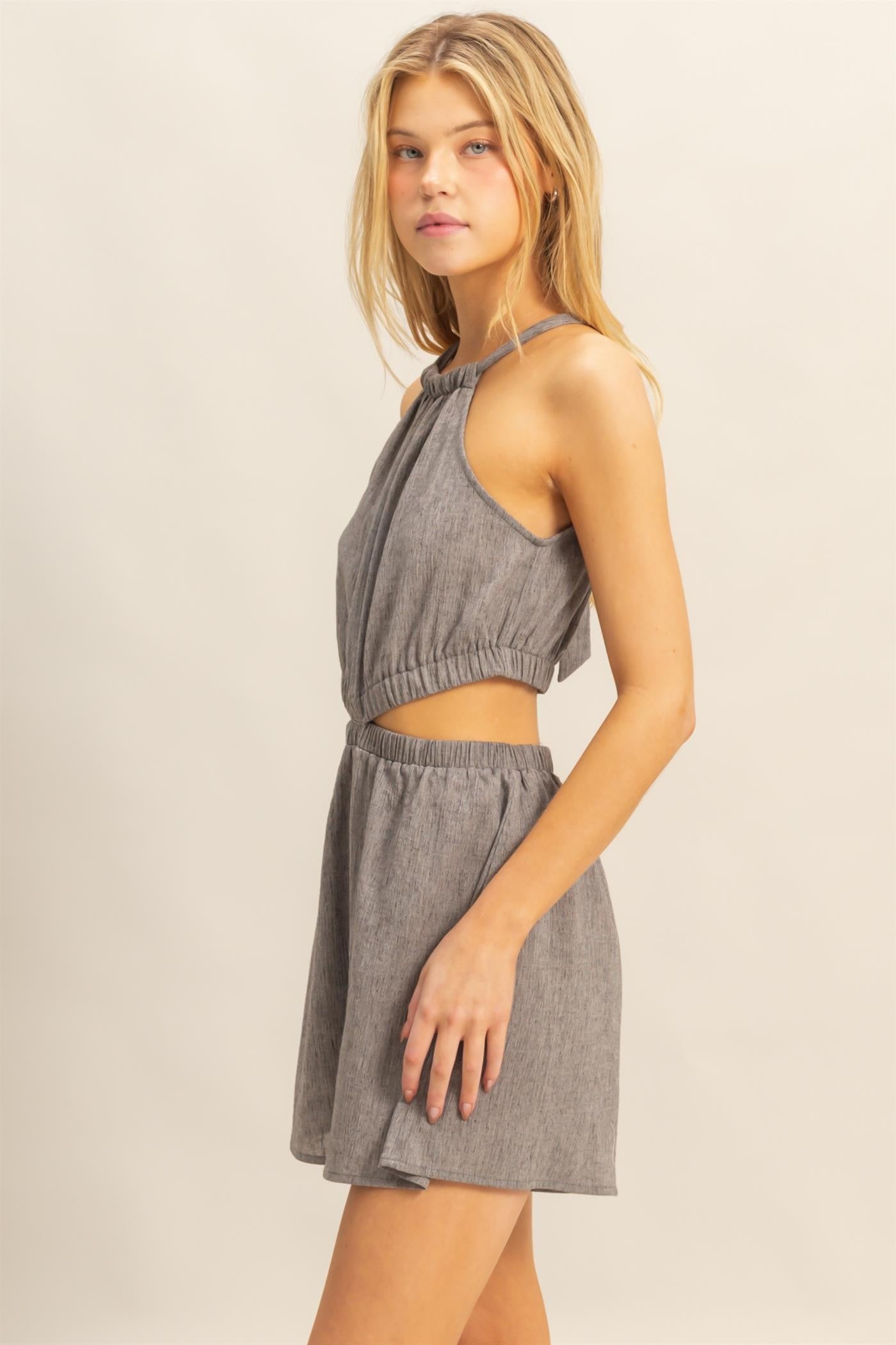 Harbor Mist Romper