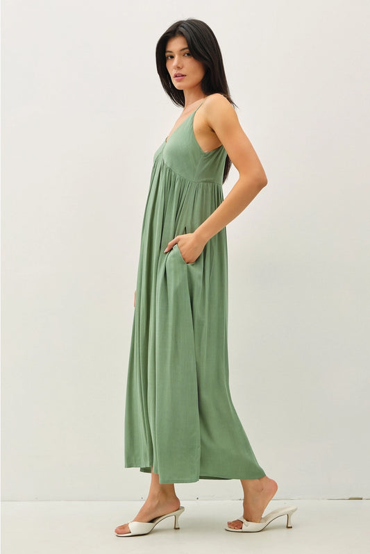 Esme Baby Doll Maxi Dress
