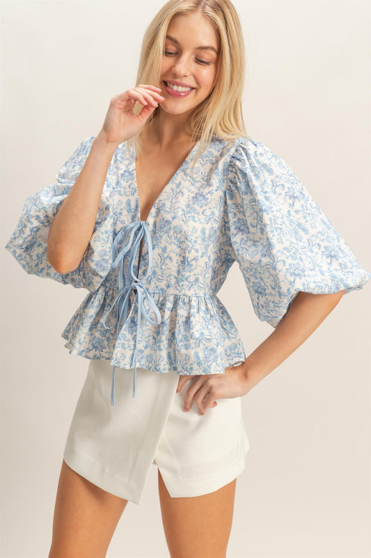 Adeline Puff Sleeve Top