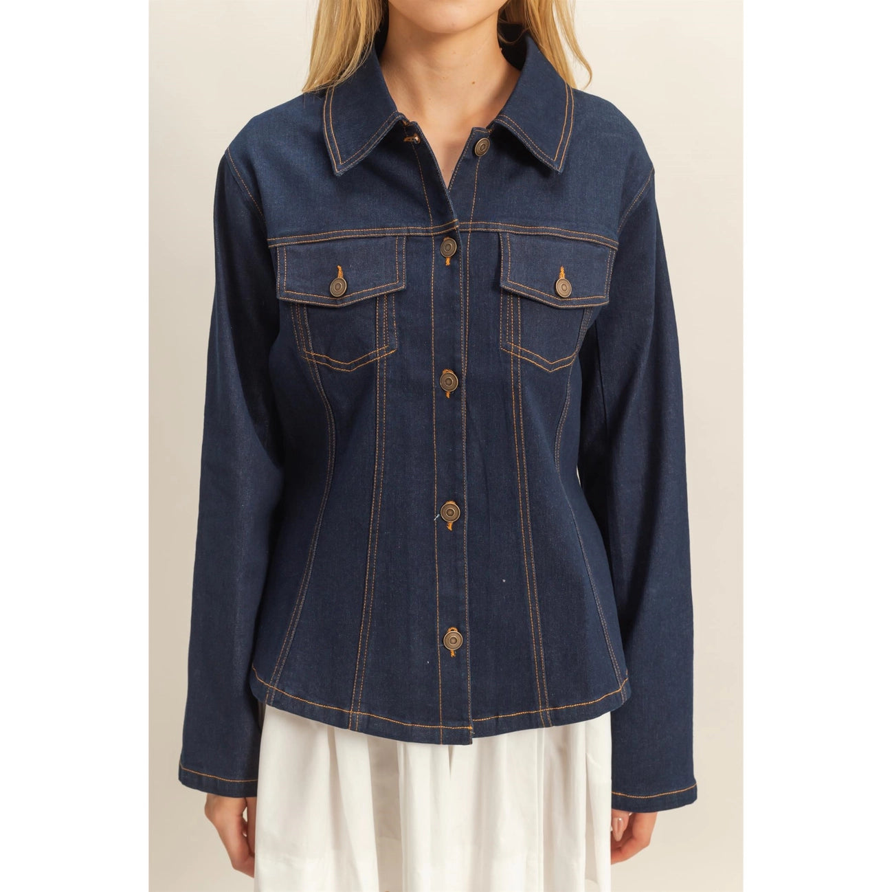 Remi Garment Washed Denim Jacket