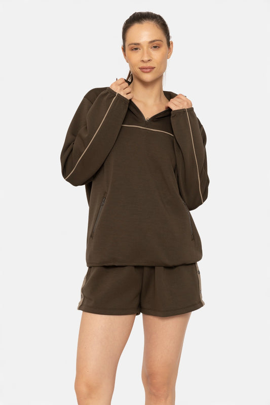 Riley Quarter Zip Sweater