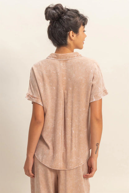 Desert Dune Mineral Wash Top