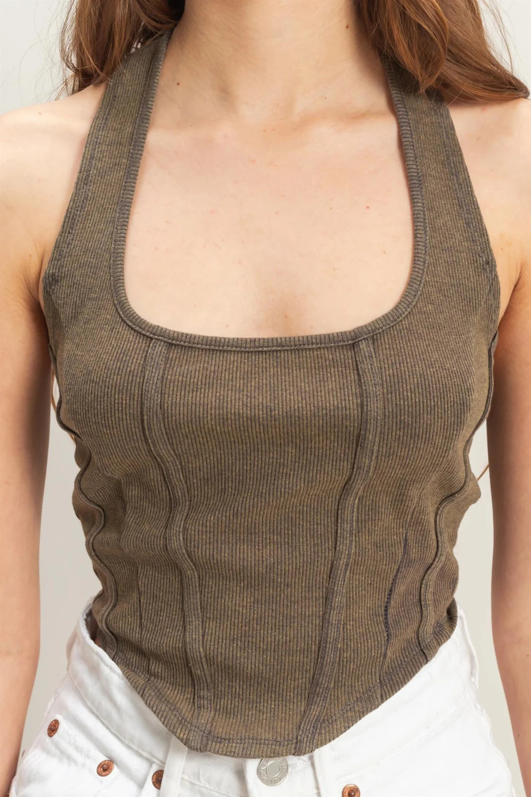 The Sienna Halter Tank