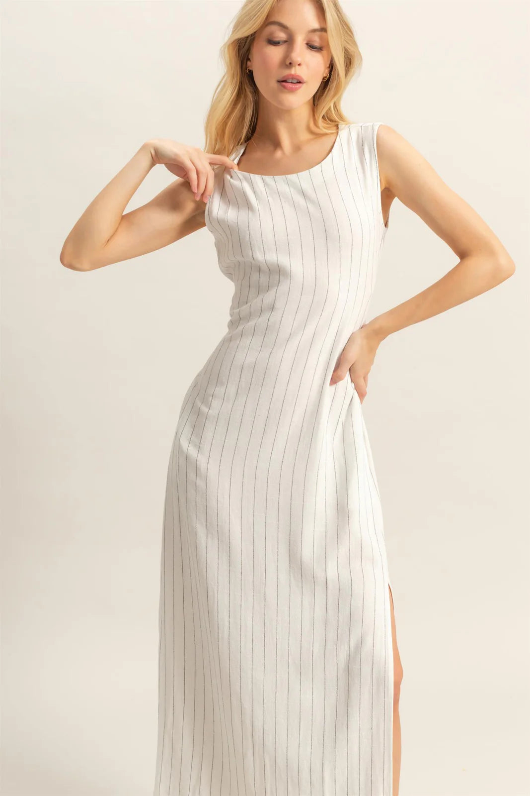 Lana Striped Maxi Dress