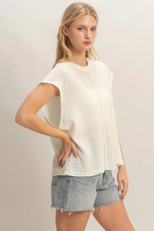 Monroe Knit Tee